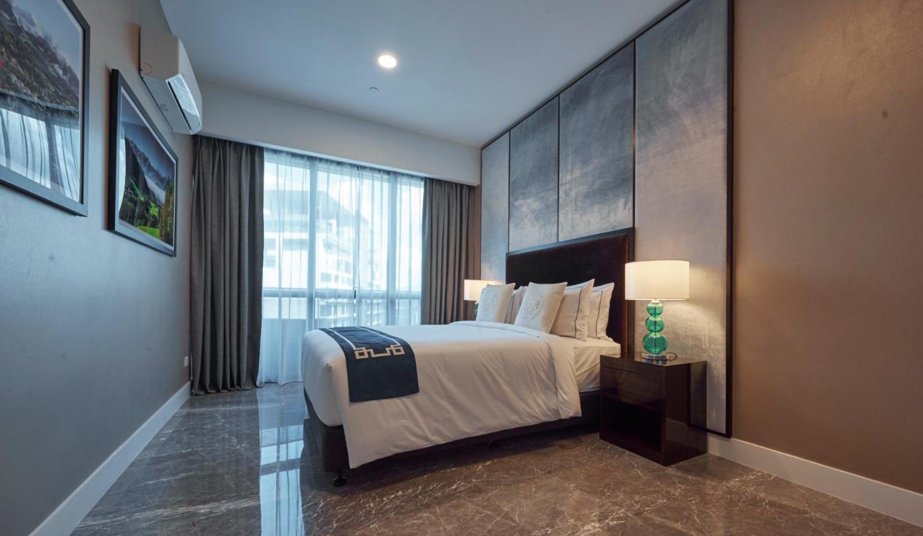 The Face Style Hotel Kuala Lumpur Bagian luar foto A bedroom at the hotel