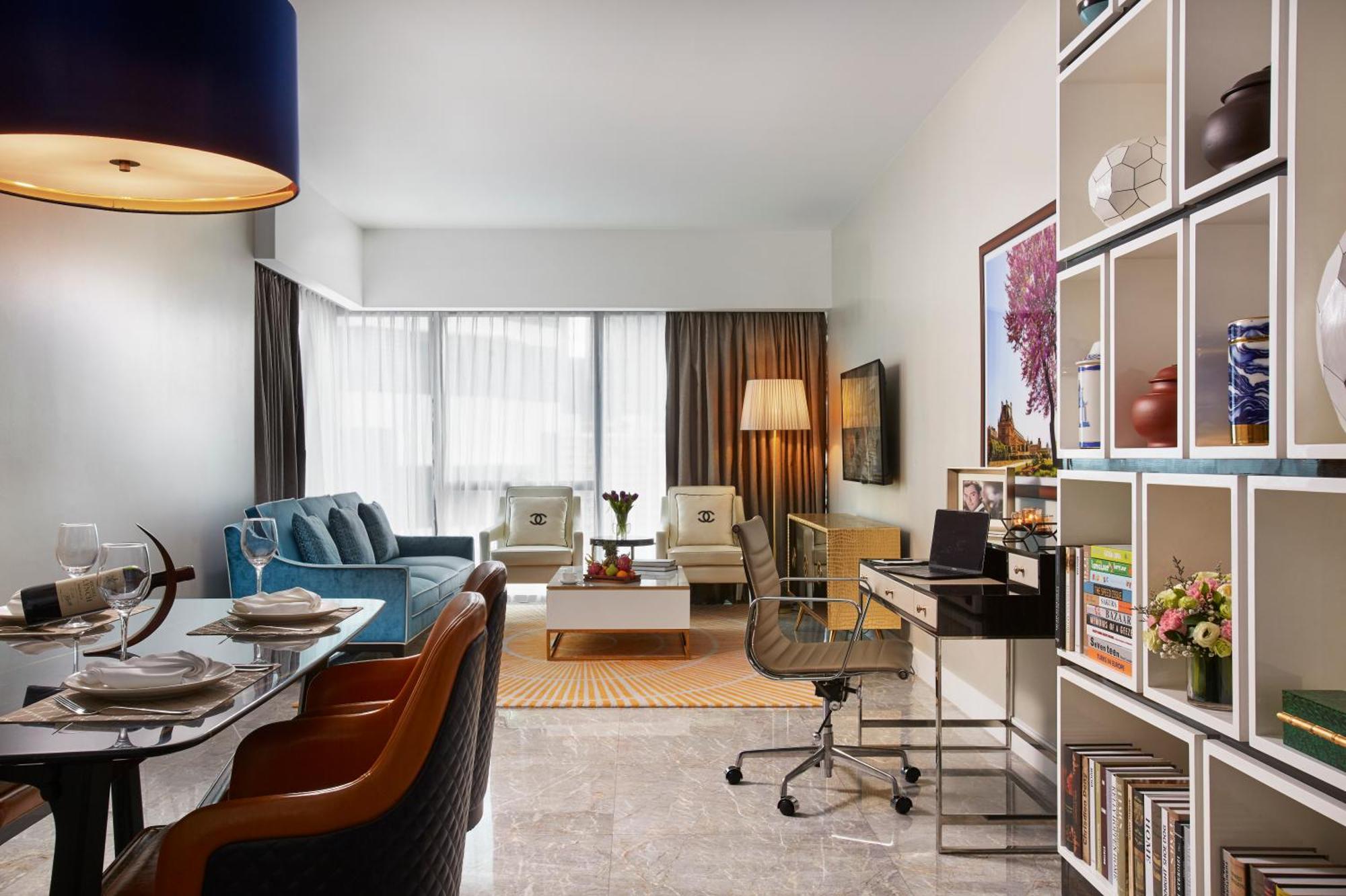 The Face Style Hotel Kuala Lumpur Bagian luar foto Interior of a typical apartment