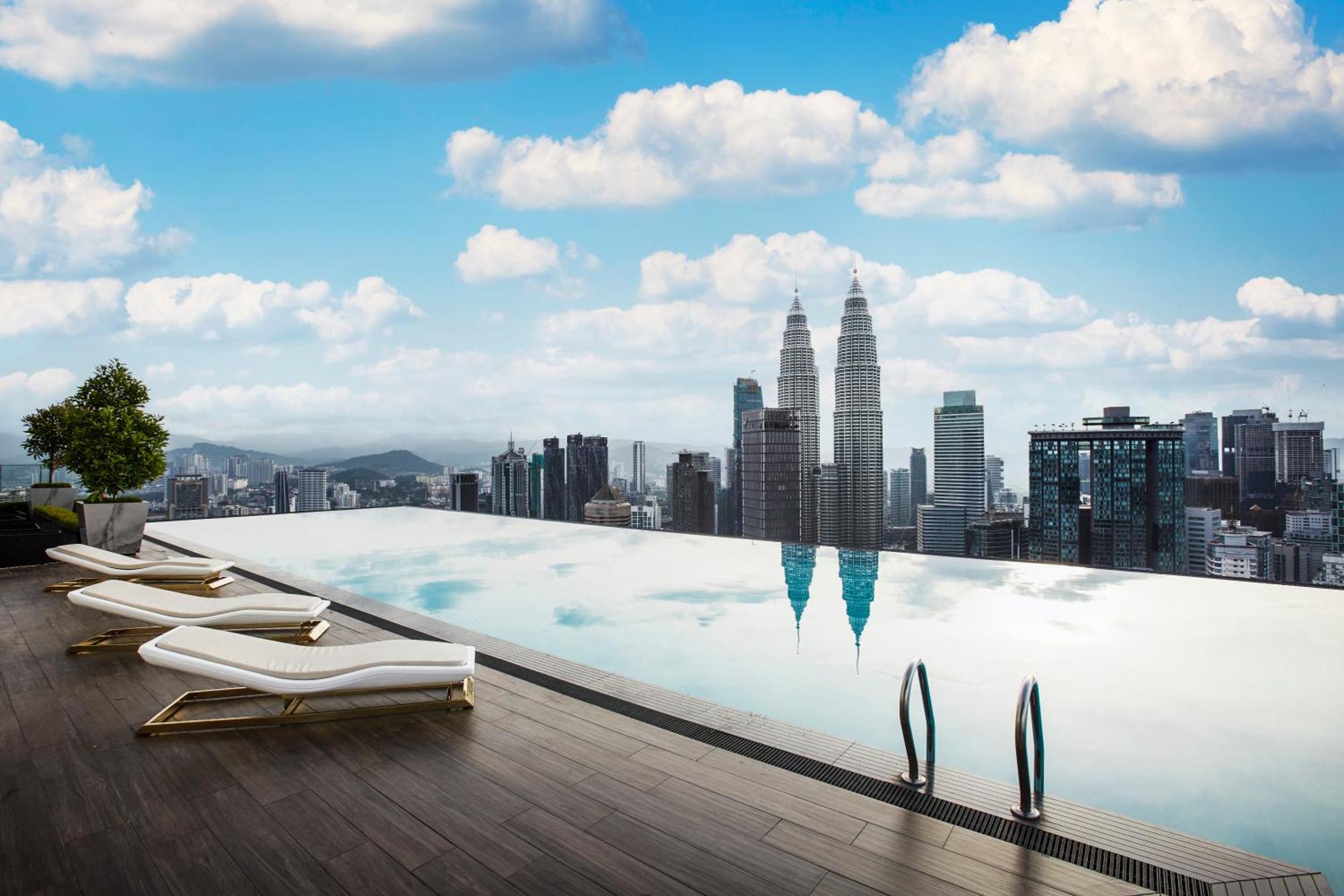 The Face Style Hotel Kuala Lumpur Bagian luar foto Sky Pool