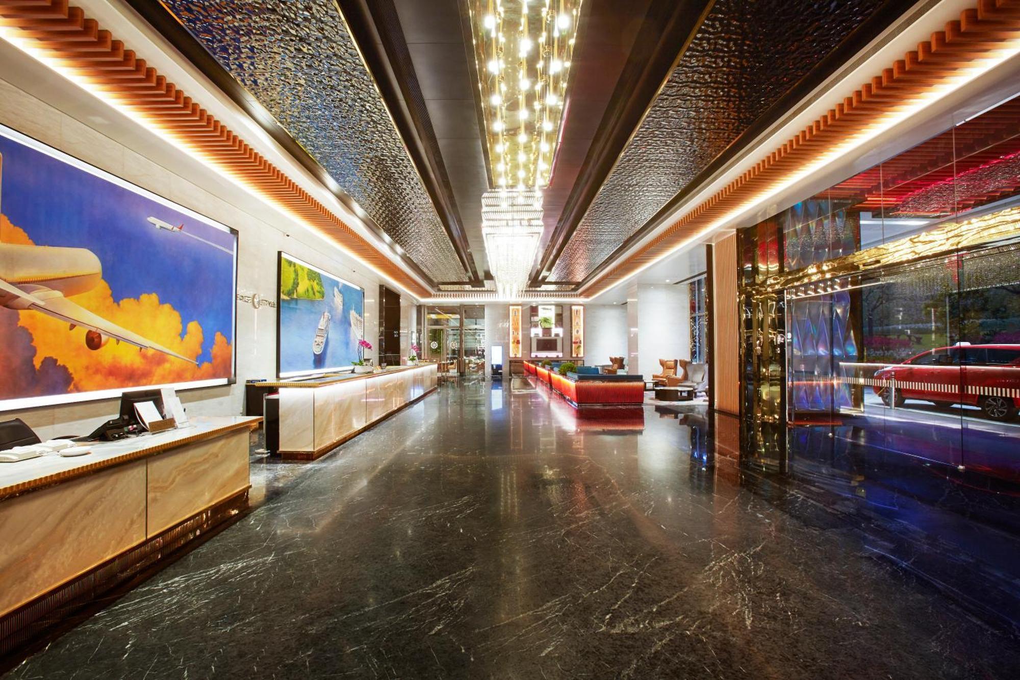 The Face Style Hotel Kuala Lumpur Bagian luar foto Lobby